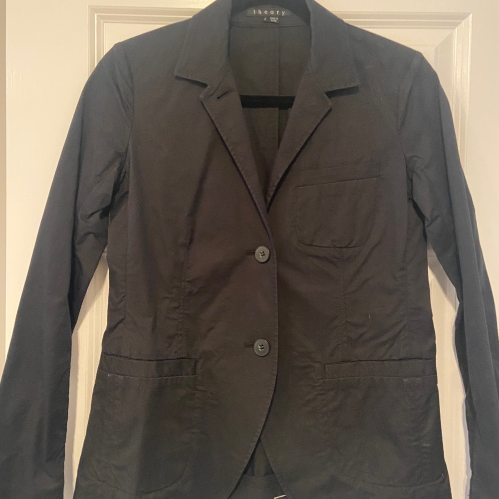 Theory black jacket